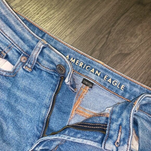 Blue Skinny Distressed Jeans - Picture 2 of 2